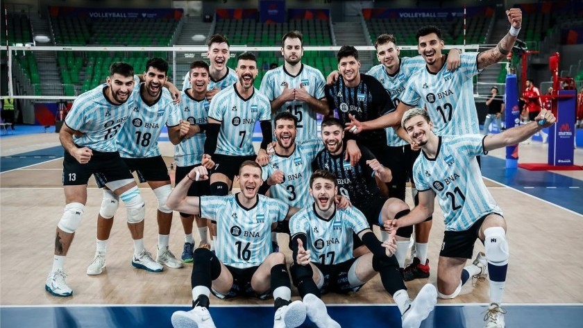 La selección argentina de vóley se clasificó a París 2024